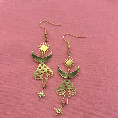Mushroom earring